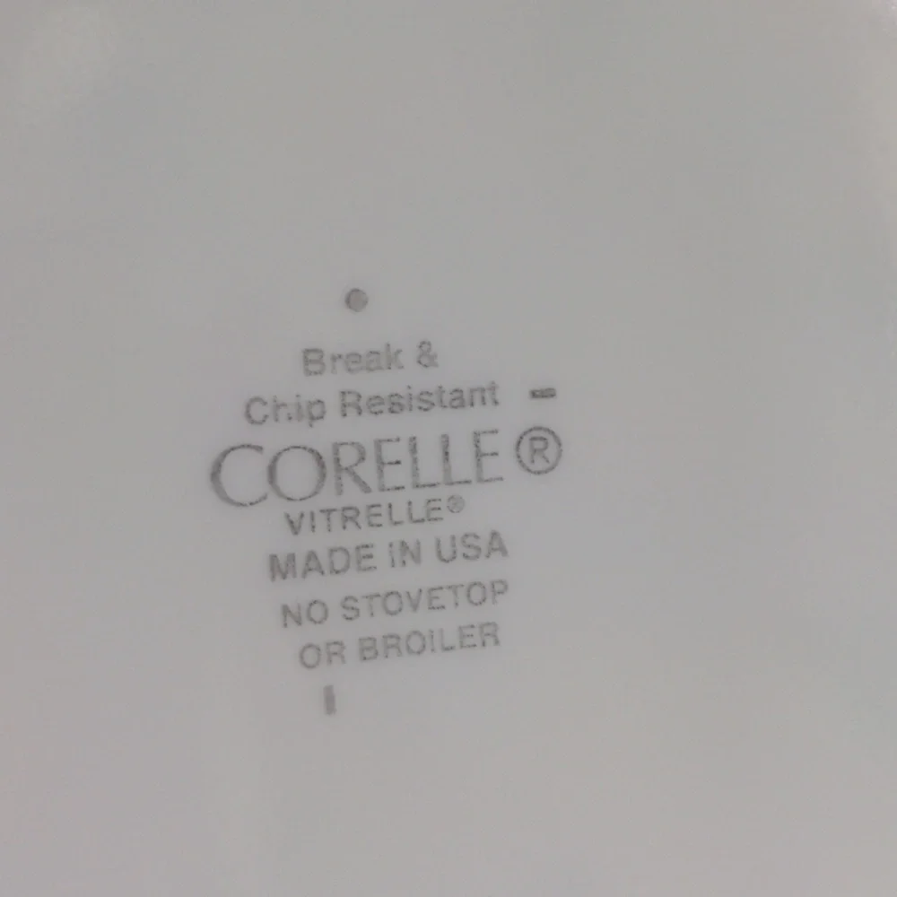 Corelle Santorini Sky Bread Dessert Plates Set of 3
